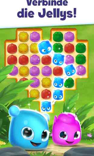 Jelly Splash - 3-gewinnt-Puzzle-Spiele 1