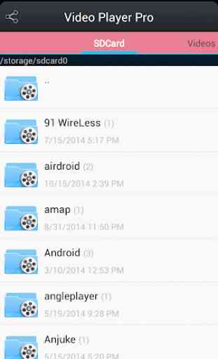 Video Player Pro für Android 3
