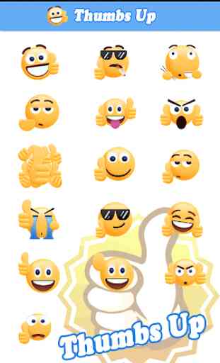 Free Thumbs Up Emoji Sticker 2