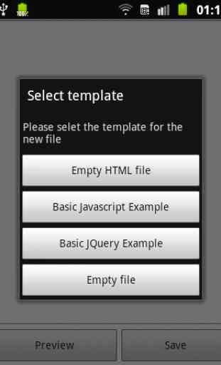 JavaScript IDE for Js & HTML5 2