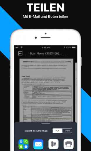 Scanner App: Scannen von PDF 4