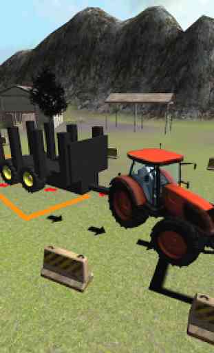 Farming 3D: Traktor Parking 3