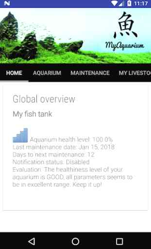 MyAquarium Fish tank manager 1
