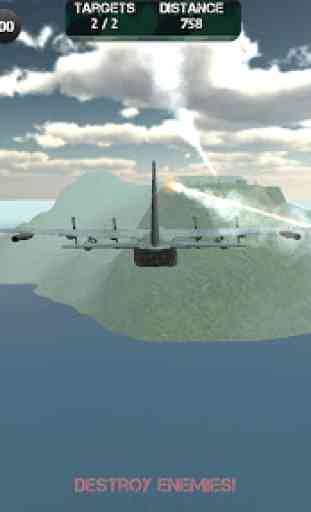 Airplane Gunship Simulator 3D 3