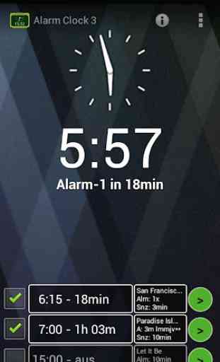 Alarm Clock 3 - Musik Wecker 1