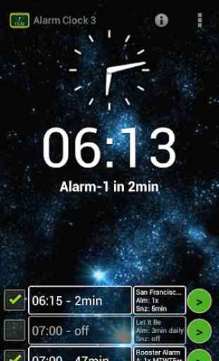 Alarm Clock 3 - Musik Wecker 2