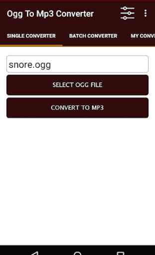 OGG To MP3 Converter 1