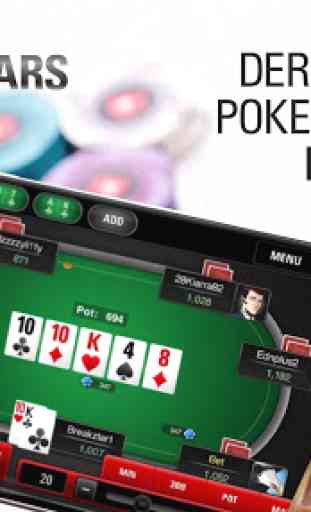 PokerStars: Kostenlose Pokerspiele Texas Hold'em 1