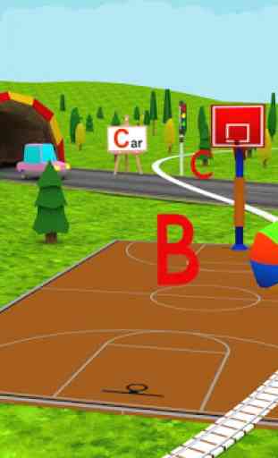 Timpy ABC-Zug - 3D Kind Spiel 2