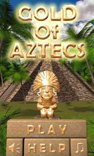 Gold der Azteken. Möglichkeit zu schätzen. 1