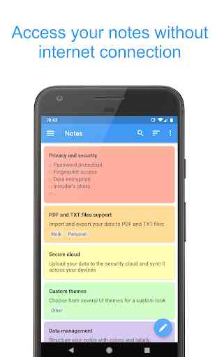 Private Notepad - safe notes & lists 1