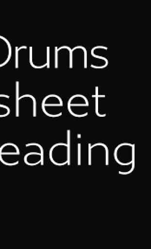 Drums Sheet Reading 1
