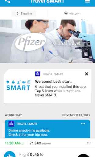 Travel SMART – Pfizer Travel 4