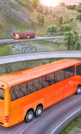Berg Bus-Abenteuer: kostenlose Bus-Spiele 3d 3