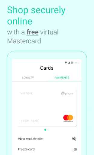 phyre: Digital Wallet for mobile payments 4