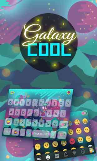 Galaxycool Tastatur-Thema 1