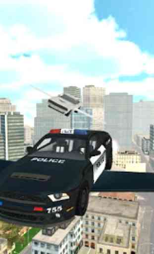 Flying Police Car Simulator 3
