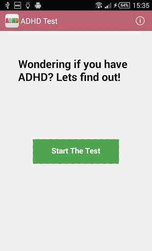 ADD & ADHD Test 1