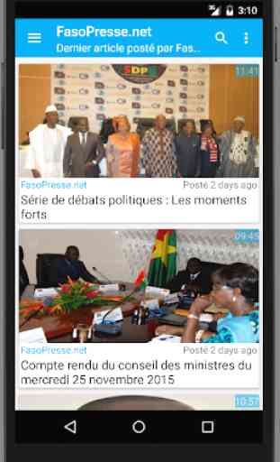 Burkina : Actu du Faso 2