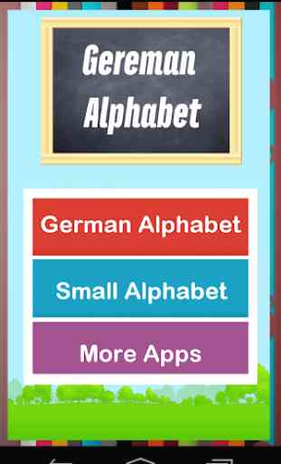 German Alphabet 2