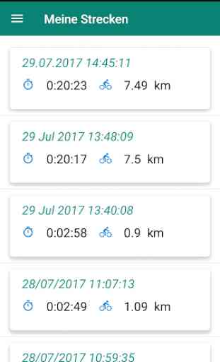 Fahrrad computer - GPS fitness tracker 4