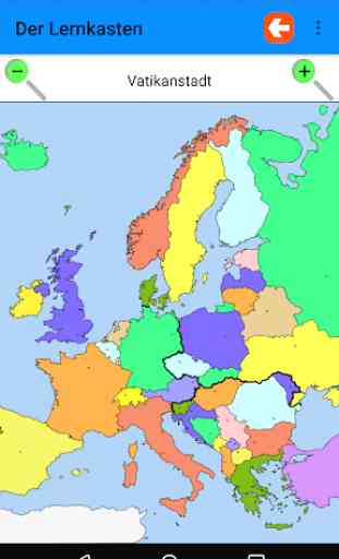 Europas Länder lernen: MapApp 4