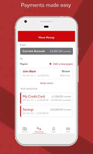 Clydesdale Bank Mobile Banking 4