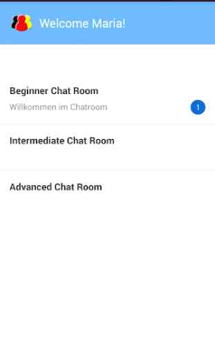 German Learning Chat Room 2