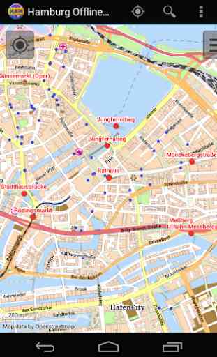 Hamburg Offline Stadtplan 1