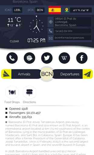 Barcelona-El Prat (BCN) Info + Flight Tracker 1