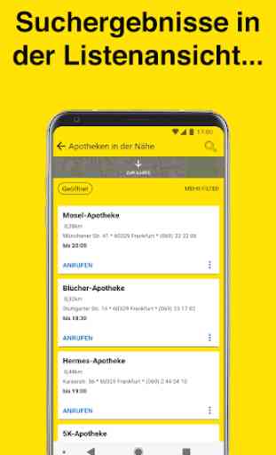 Gelbe Seiten Notfall-App 3