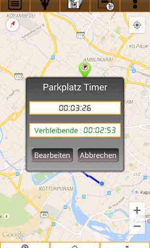 GPS Auto Parkplatz 4