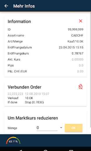 Advanced Trader Mobile: Forex- und CFD-Handel 3