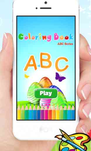 ABC Alphabet Tiere Malbuch und Zeichen A-Z für Kinder 1