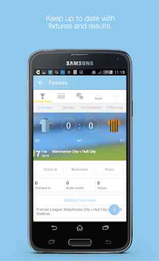 Fan App for Manchester City FC 1