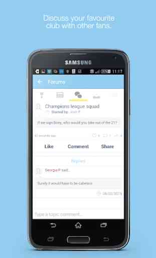 Fan App for Manchester City FC 2
