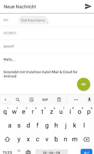 Vodafone Kabel Mail & Cloud 3