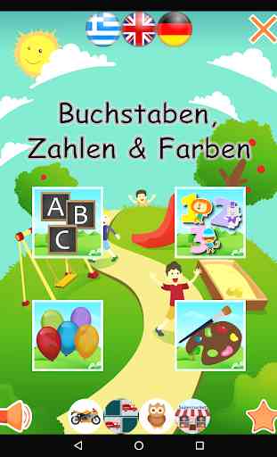 Buchstaben lernen - Deutsch 1