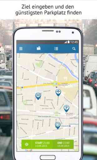 ParkingList – Parkplatz App 1