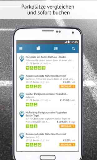 ParkingList – Parkplatz App 2