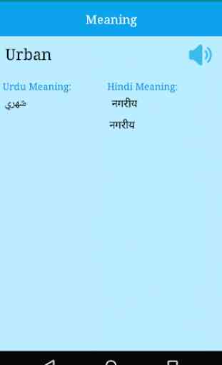 English to Urdu and Hindi 3