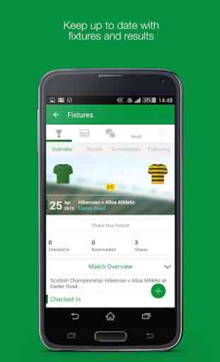 Fan App for Hibernian FC 1