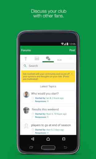 Fan App for Hibernian FC 2