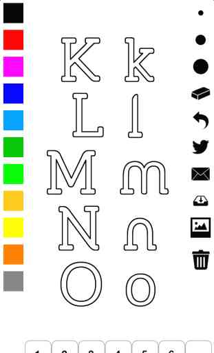 Alphabet Malbuch für Kinder: Buchstaben malen lernen 3
