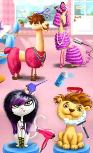 Animal Hair Salon & Dress Up 1