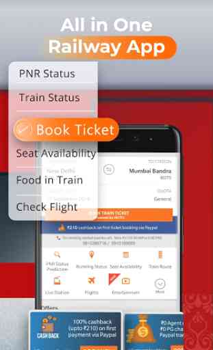 PNR Status, Train Running Status & Ticket Booking 1