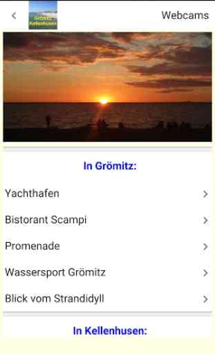 Grömitz Kellenhusen Pelzerhaken App für den Urlaub 2