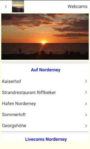 Norderney App für den Urlaub 2