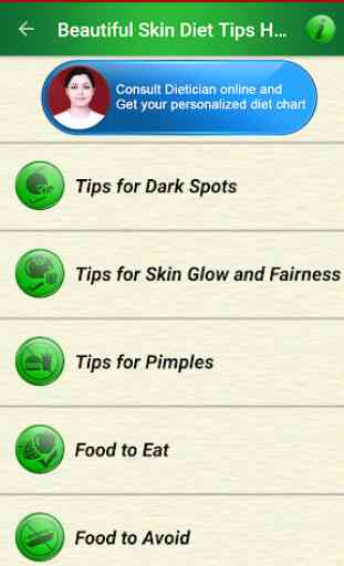Beautiful Skin Diet Tips & Acne Scar pimples Help 1