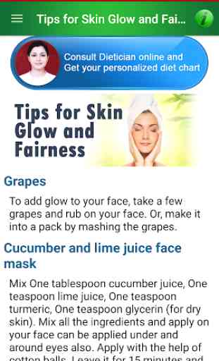Beautiful Skin Diet Tips & Acne Scar pimples Help 3